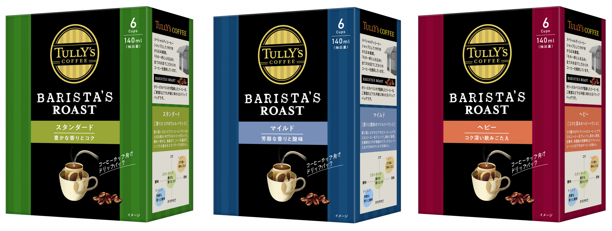 「tully’s Coffee Barista’s Roast アイスコーヒーブレンド」3月7日（月）新発売 伊藤園 企業情報サイト